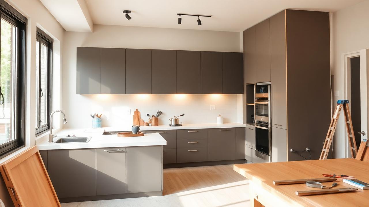 Kitchen remodeling by Affordable Handyman